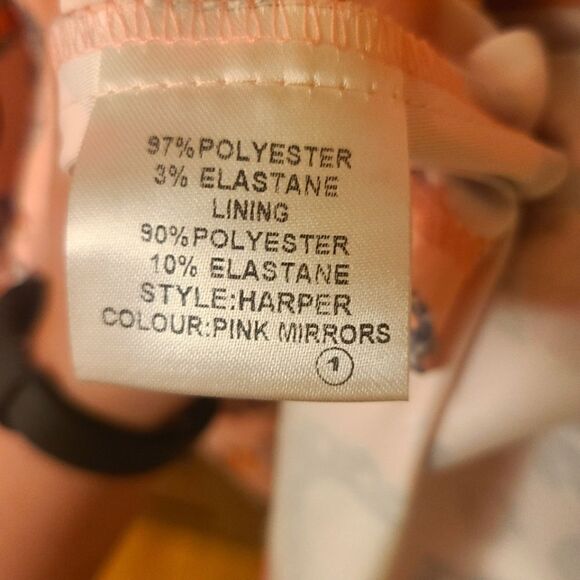 Lindy Bop Harper Dress in Pink Mirrors Size 10 - Picture 5 of 8
